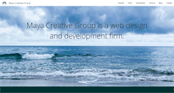 Desktop Screenshot of mayacreativegroup.com